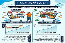 فرسایش معیشت؛ سبد کالاهای اساسی خانوار در ۱۴۰۵ چقدر کوچک شد؟