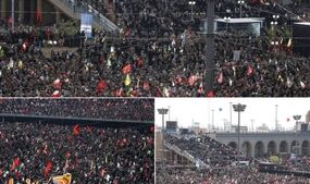 حضور میلیونی و بی‌سابقه مردم در مصلی تهران/ گاردین: پیش‌بینی حضور ۳۰ میلیون نفر در مراسم تشییع رهبر پیشین ایران