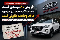 افزایش قیمت مدیران خودرو چگونه صدای سازمان حمایت را درآورد؟