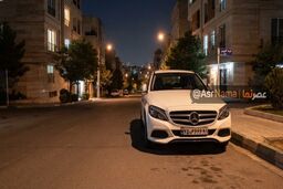 سرقت بنز C200 در سعادت‌آباد؛ ناپدید شدن خودرو کمتر از یک ساعت پس از پارک در خیابان