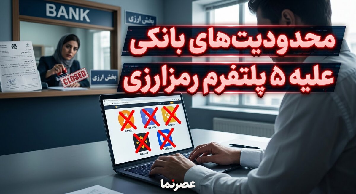 محدودیت‌های بانکی علیه ۵ پلتفرم رمزارزی؛ اعتراض نوبیتکس به تصمیم بانک مرکزی