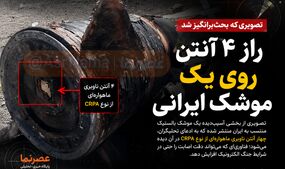 راز ۴ آنتن روی یک موشک ایرانی؛ تصویری که تحلیلگران را غافلگیر کرد