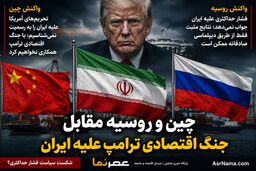 چین و روسیه مقابل «جنگ اقتصادی» ترامپ علیه ایران؛ فشار حداکثری باز هم جواب نمی‌دهد