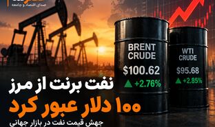 نفت برنت ۱۰۰ دلاری شد؛ جهش قیمت نفت در بازار جهانی